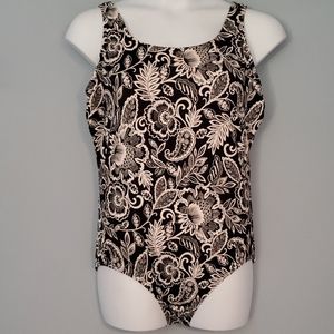 Black and White Swimsuit